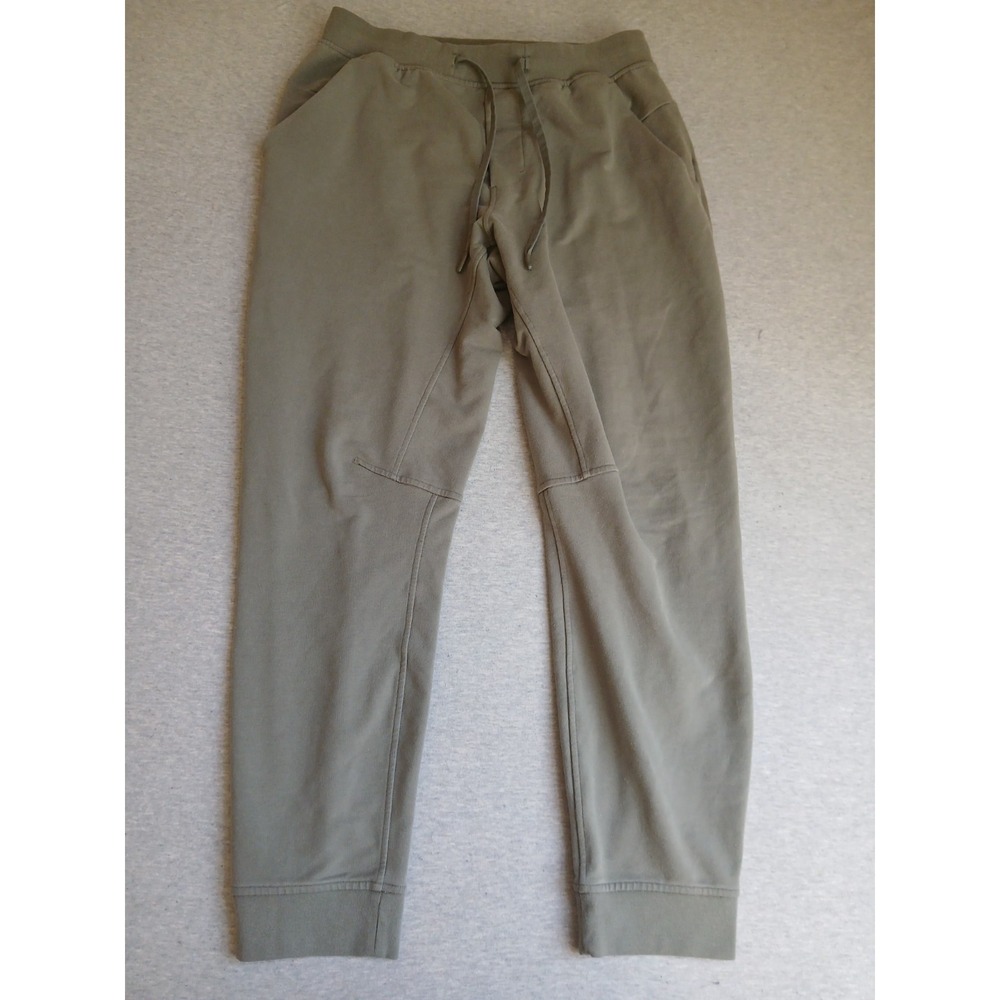 Lululemon Pants Mens Medium City Sweat Joggers Green Athletic Running Casual